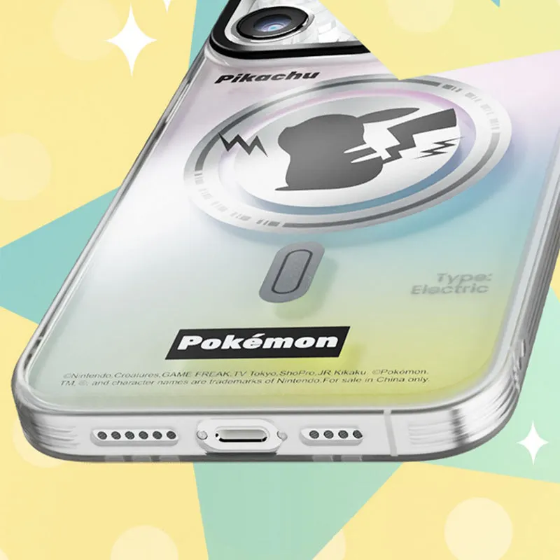 Pokémon MagSafe All-inclusive Shockproof Laser IMD Protective Case Cover