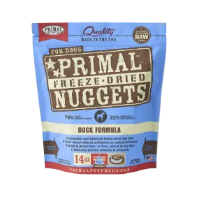 Primal Nuggets Duck Formula Freeze-Dried Dog Food