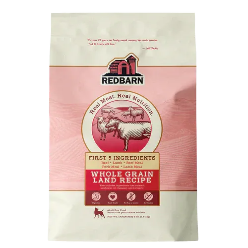 Redbarn Whole Grain Land Recipe Dog Food