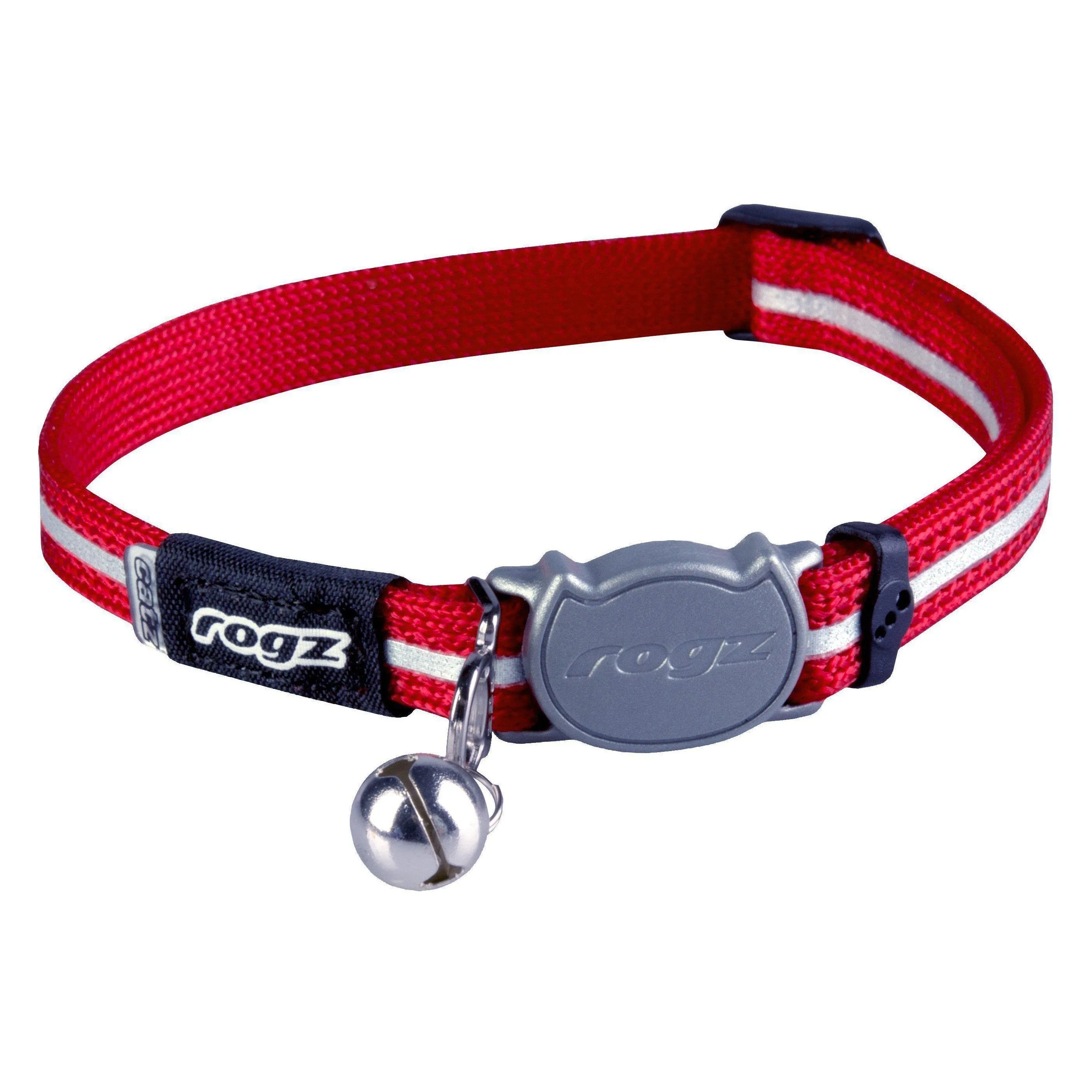 Rogz AlleyCat Safeloc Small Cat Collar Red