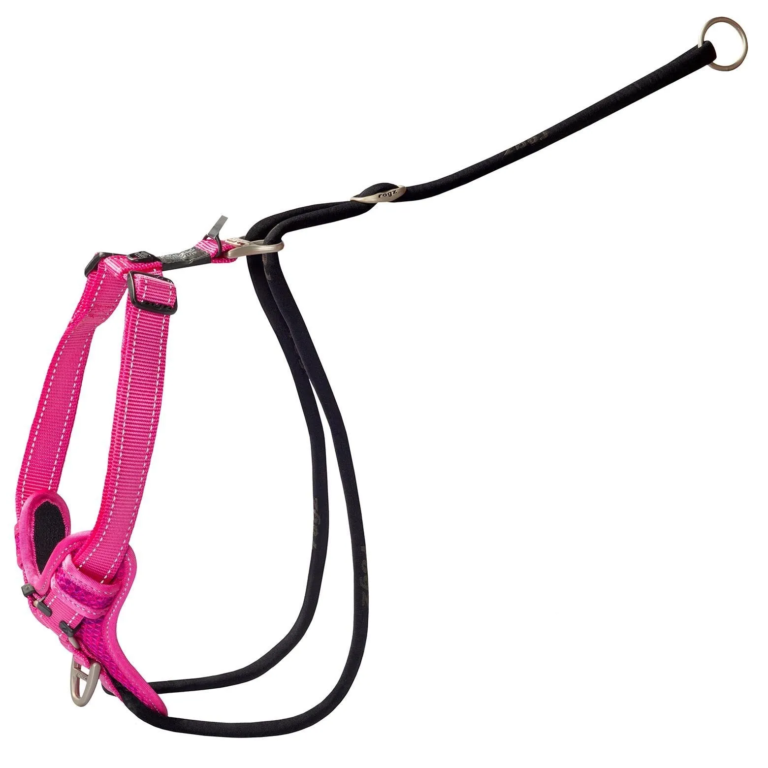 Rogz Control Stop Pull Dog Harness Pink Extra Large