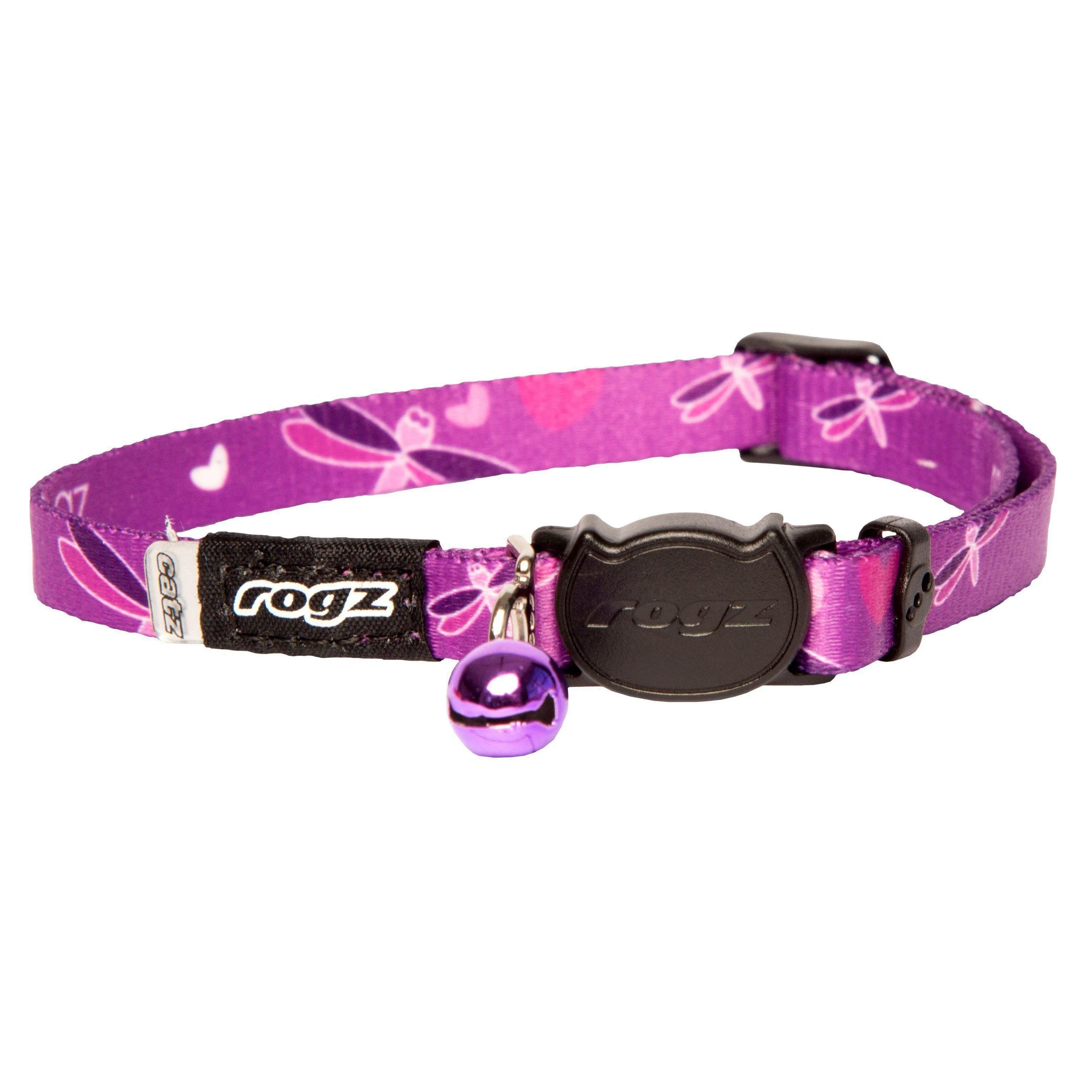 Rogz KiddyCat Safeloc Small Cat Collar Dragonfly