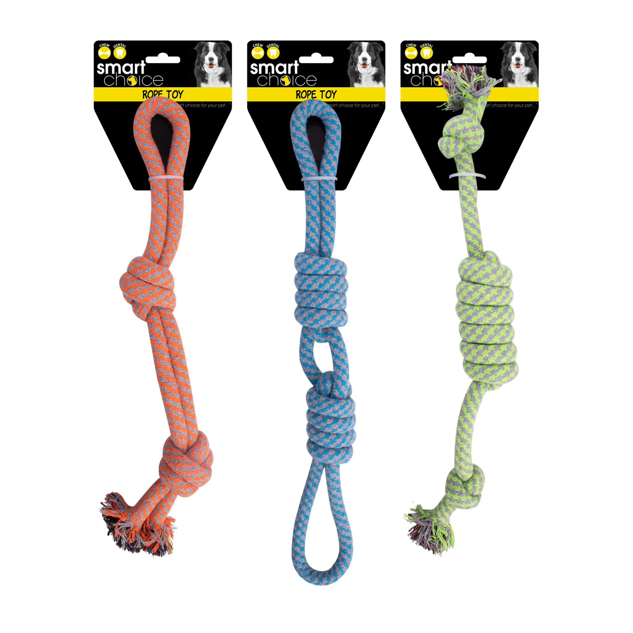 Rope Tug Dog Toy (Assorted)