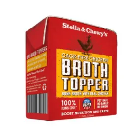 Stella & Chewy's Broth Topper Cage Free Chicken Dog Food Topper 11 oz.