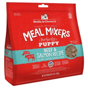 Stella & Chewy's Meal Mixers Puppy Beef & Salmon Freeze-Dried Dog Food Topper