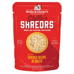 Stella & Chewy's Shredrs Chicken Dog Food 2.8 oz