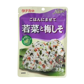 TANAKA Furikake Green Leaf And Plum 31G