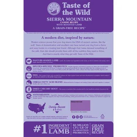 Taste of the Wild Grain-Free Dry Dog Food