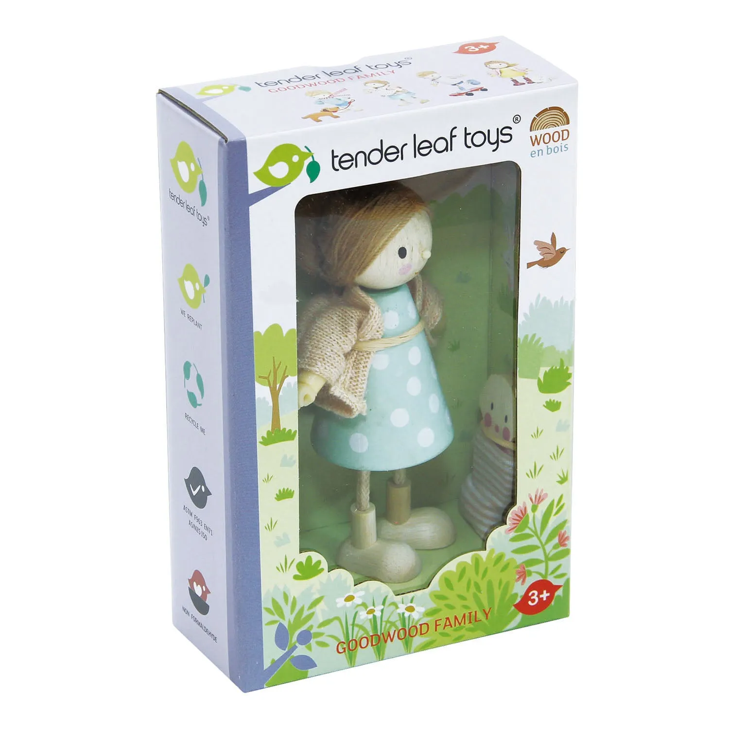 Tender Leaf Toys Mrs Goodwood and the Baby