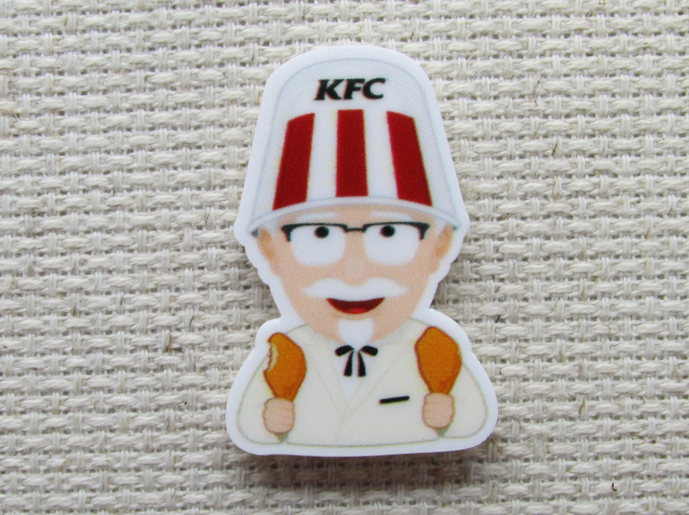 The Colonel Fried Chicken Needle Minder, Cover Minder, Magnet