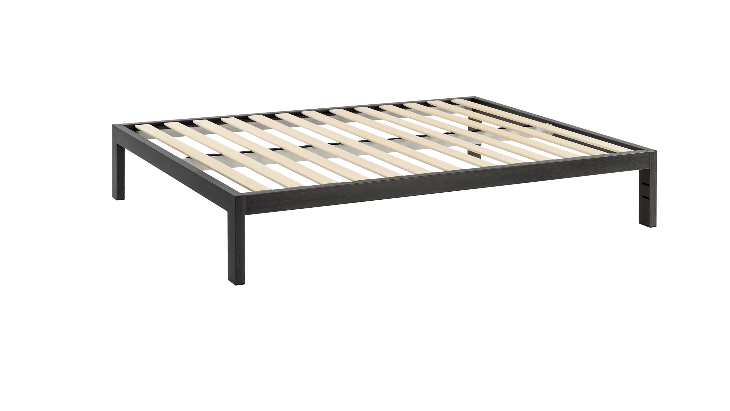 The Frame Black Brushed - Steel Bed Frame