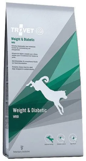 Trovet Weight & Diabetic Wrd With Chicken - Dry Dog Food - 12,5 Kg