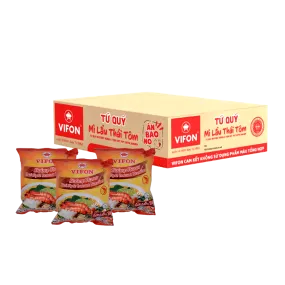 Vifon Instant Noodle Shrimp Mi Lau Thai 70G (Case 30)