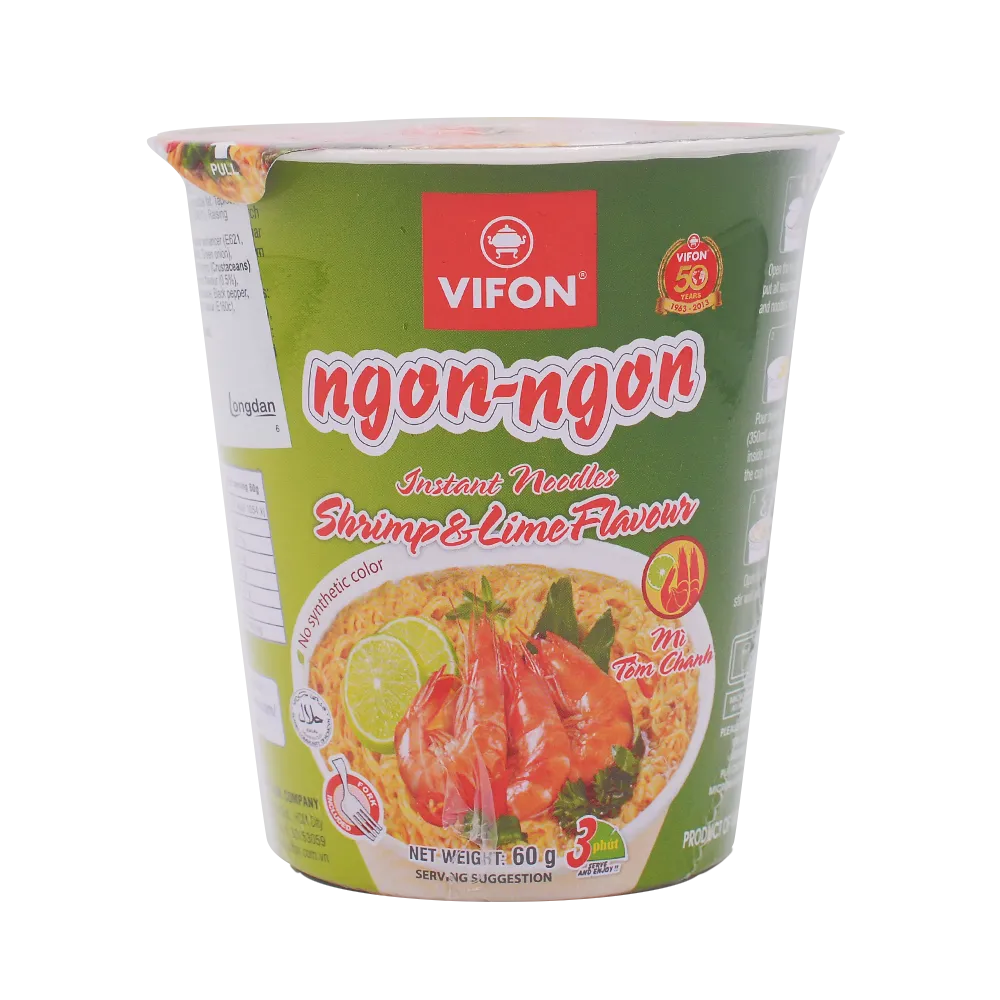 Vifon Oriental Style Shrimp & Lime Flavour 60g