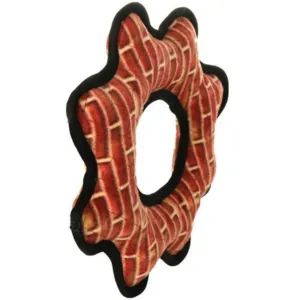 VIP Tuffy's Mega Gear Ring Dog Toy, Brick