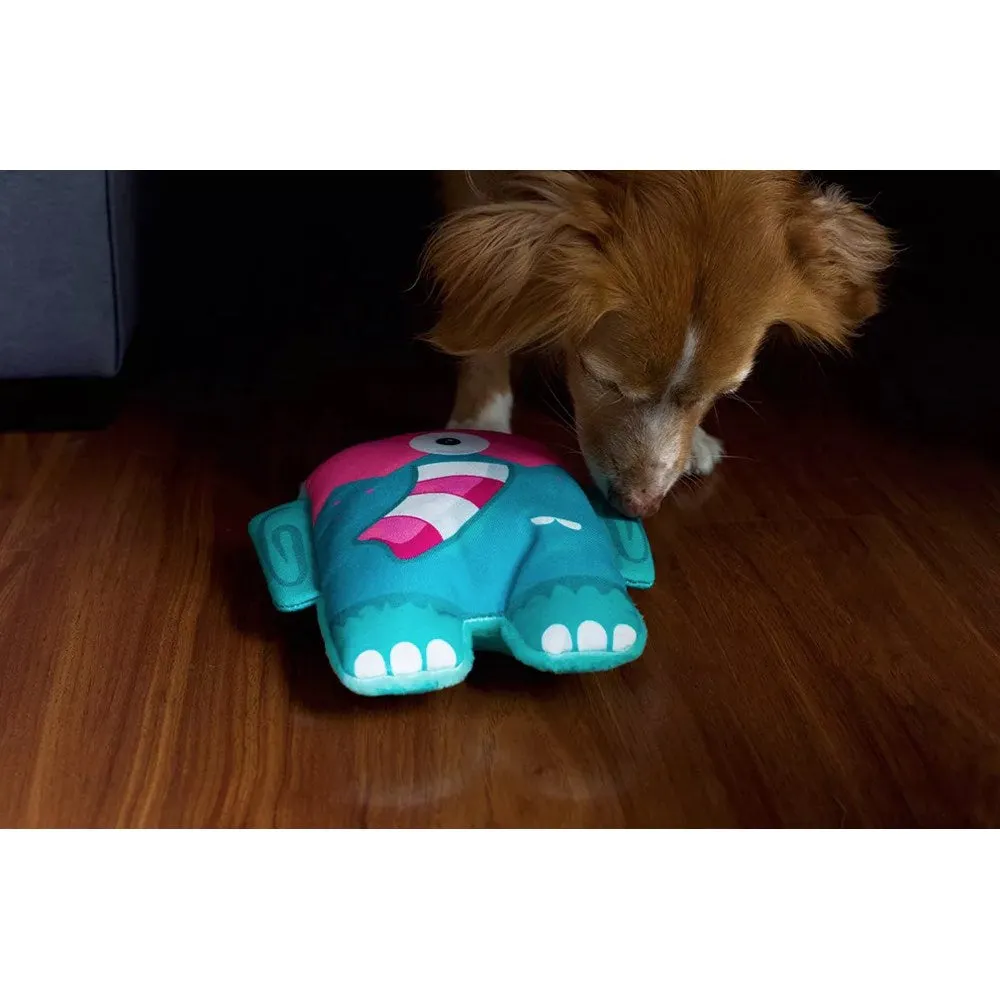 Zee.Dog Elefunk Canvas Plush Dog Toy