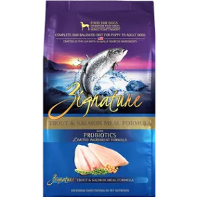 Zignature Trout & Salmon Meal Limited Ingredient Formula Dry Dog Food