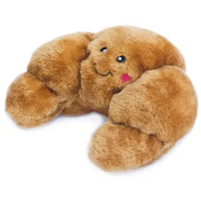 ZippyPaws NomNomz Croissant Plush Dog Toy